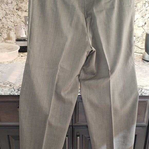 Louis Raphael Luxe men's light brown dress pants - Picture 2 of 3